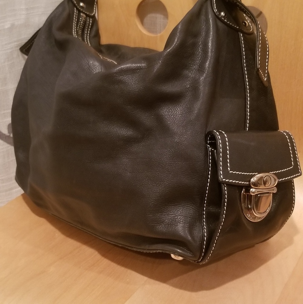 Marc Jacobs Black Leather Shoulder Bag